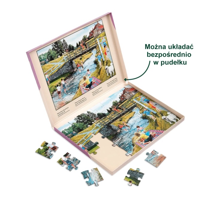 Terapia reminiscencyjna puzzle Relish piknik na trawie